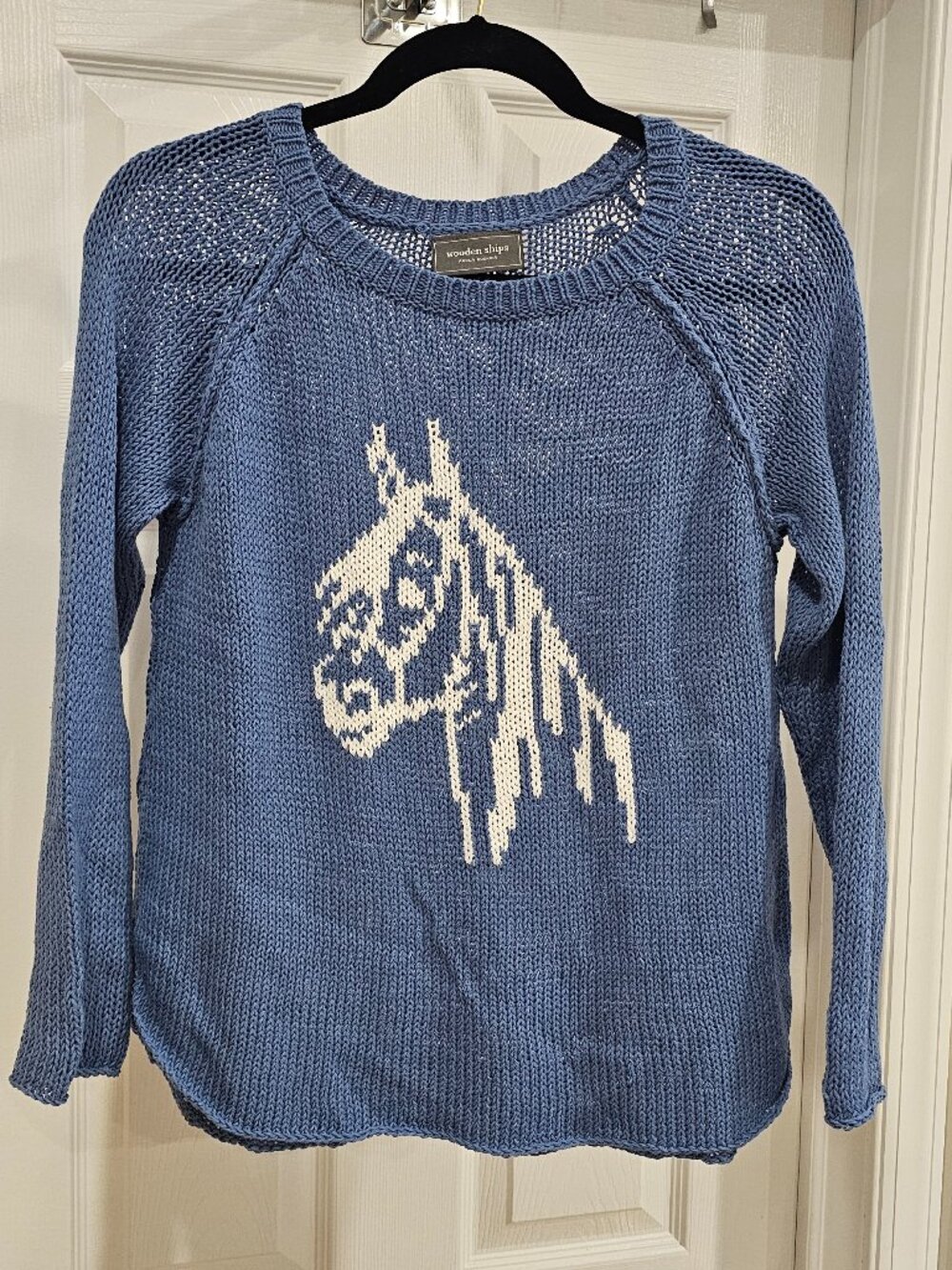 Equestrian (Horse) Sweater from Wooden Ships by Paola Buendia